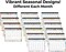 Big Deskpad Calendar or Extra Large Monthly Hanging Wall Planner